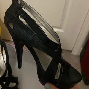 Black heels